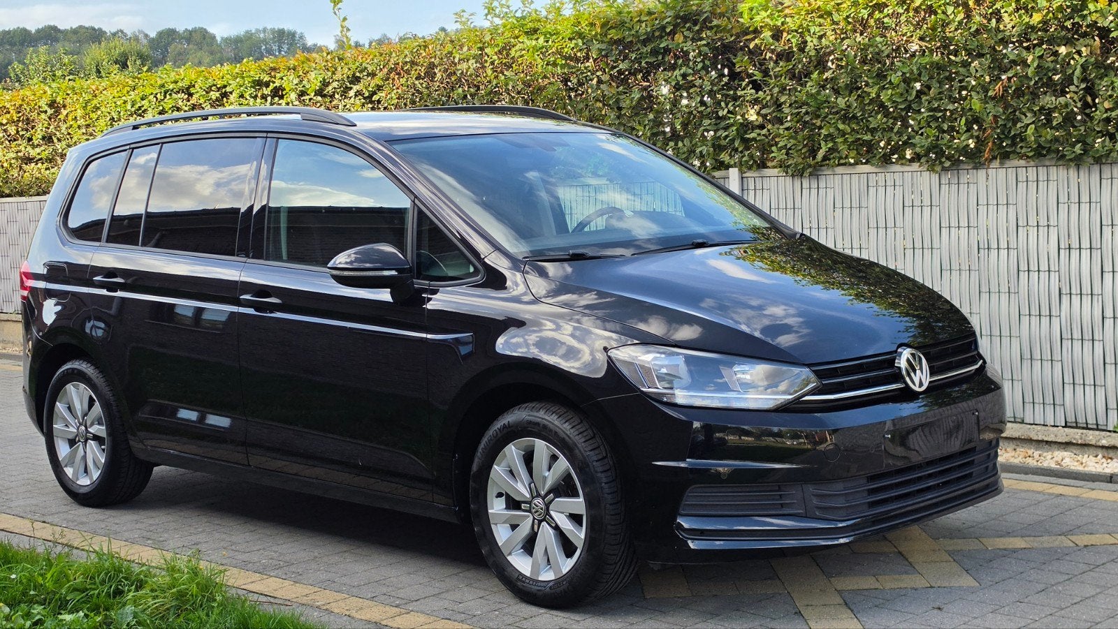 VW Touran 1.6TDI 86.000KM Euro 6b, Auto's, Voorwielaandrijving, 4 cilinders, 1600 cc, Zwart
