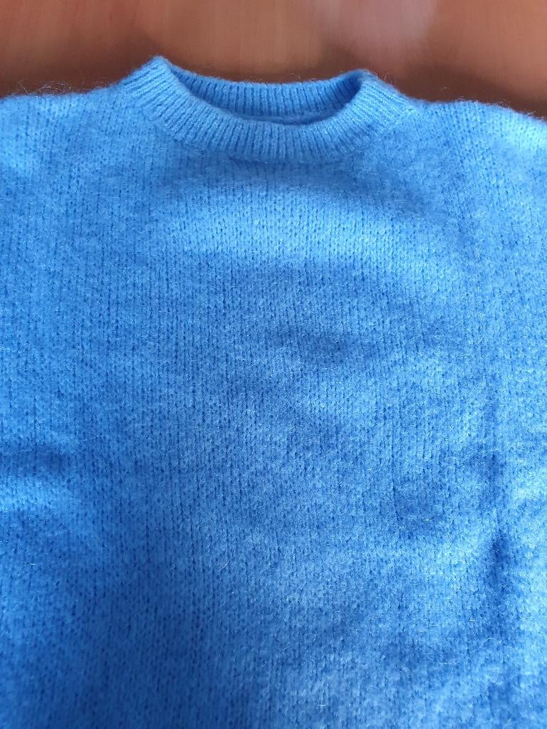 Trui - blauw, Kleding | Dames, Ophalen, Zo goed als nieuw, Maat 38/40 (M), Blauw