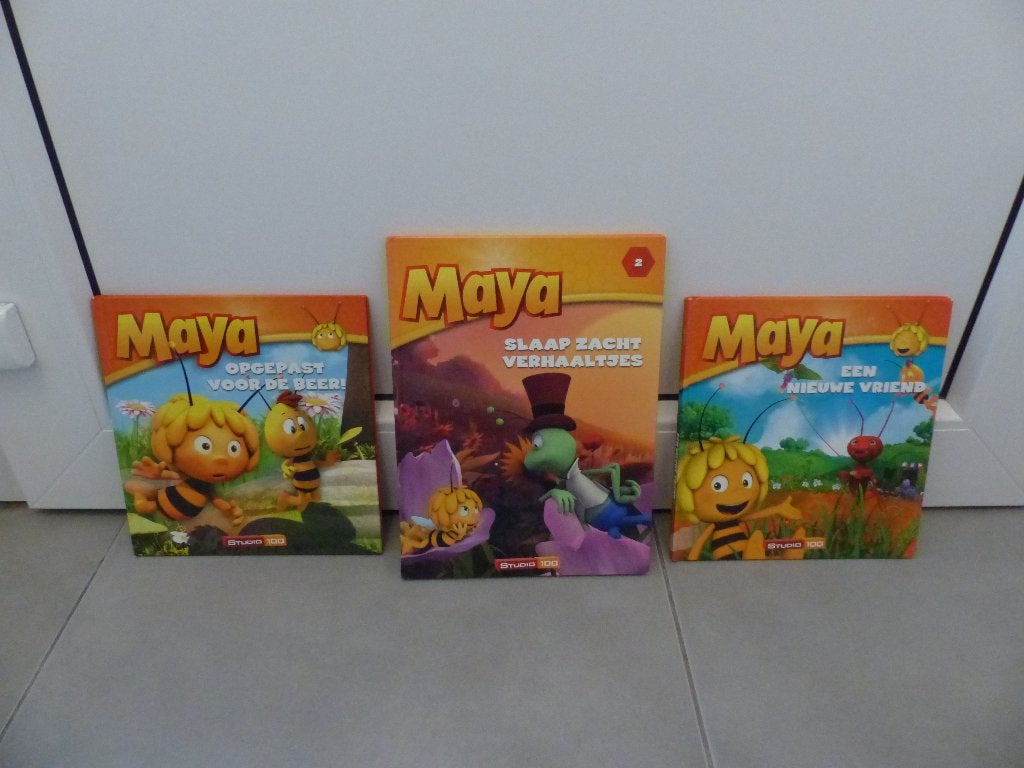 Set de 3 livres Maya l'abeille - 3 pièces, Enlèvement ou Envoi, Comme neuf