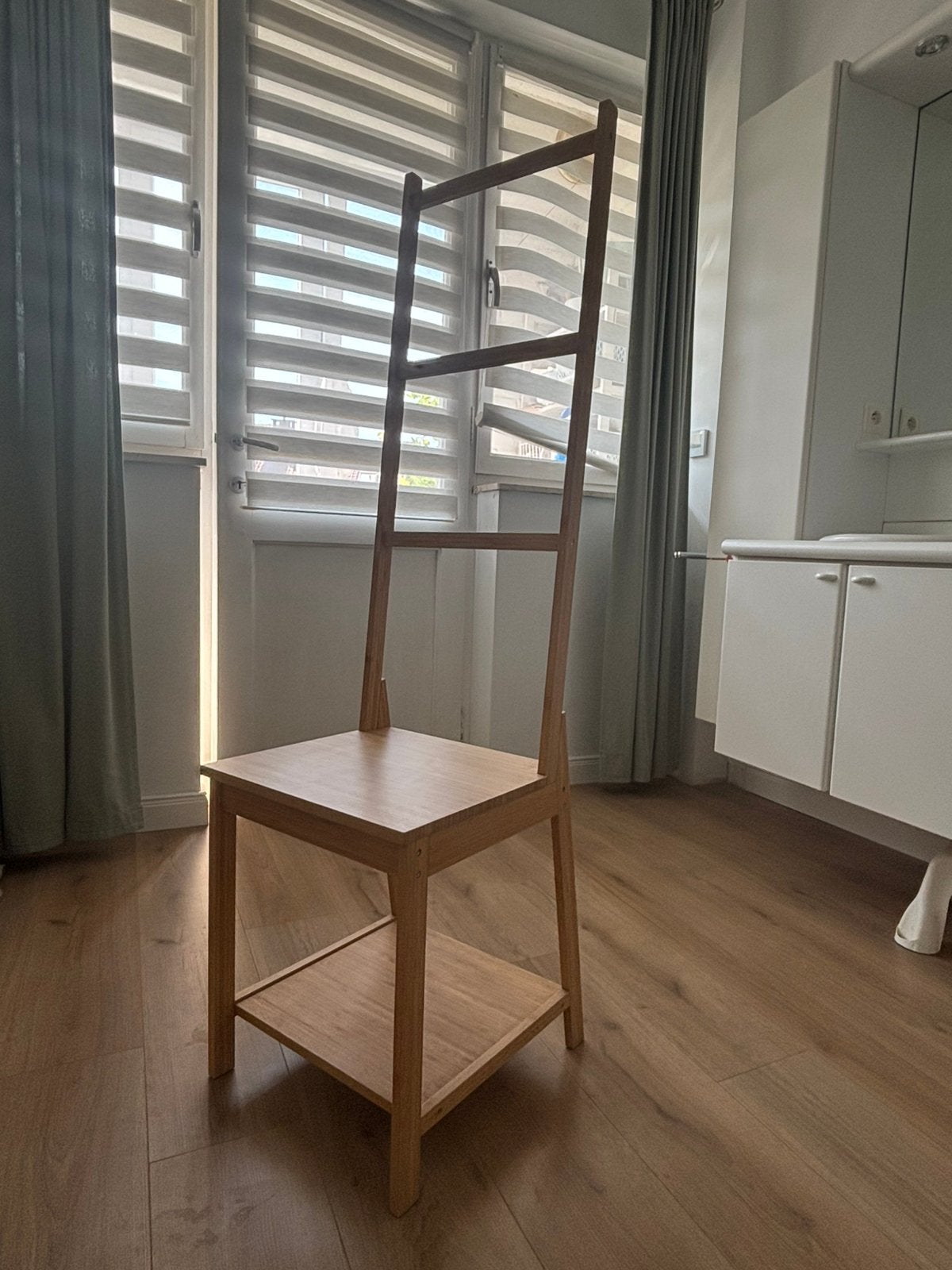 Bamboerek voor handdoeken en kleding, Huis en Inrichting, Ophalen, Zo goed als nieuw
