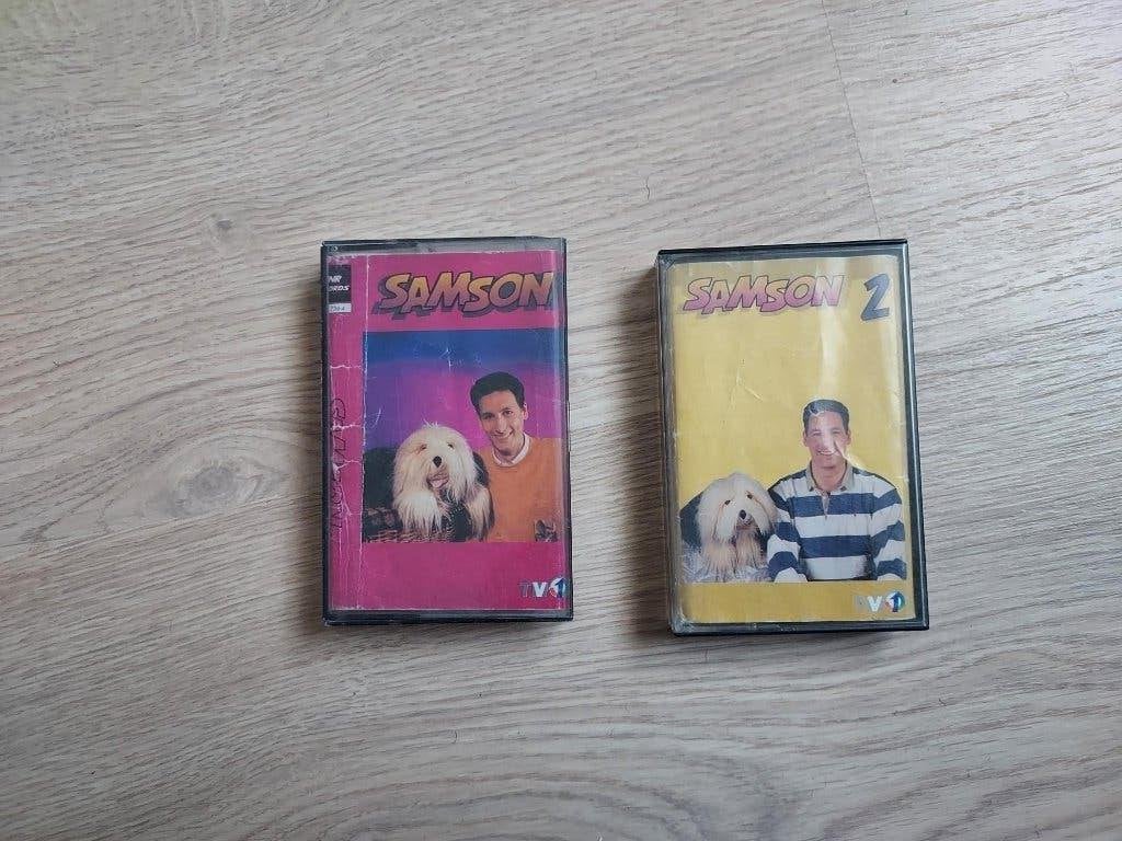 2 audiocassette's Samson en Gert, Cd's en Dvd's, Gebruikt, Eerste persing, Ophalen of Verzenden, Verzamelalbum