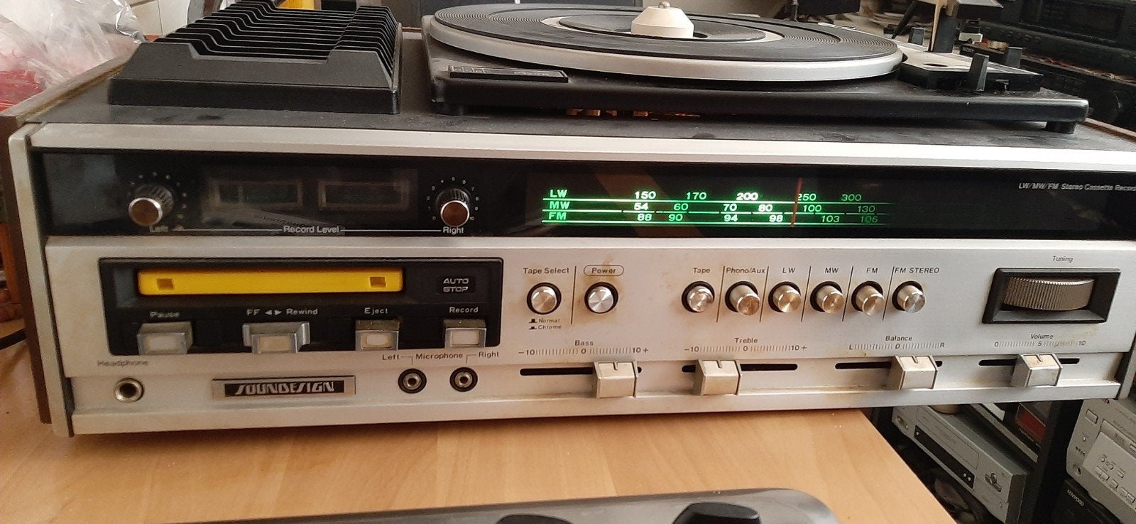Tuner Sounddesign modèle 5840, magnétophone, tourne-disque, Enlèvement ou Envoi