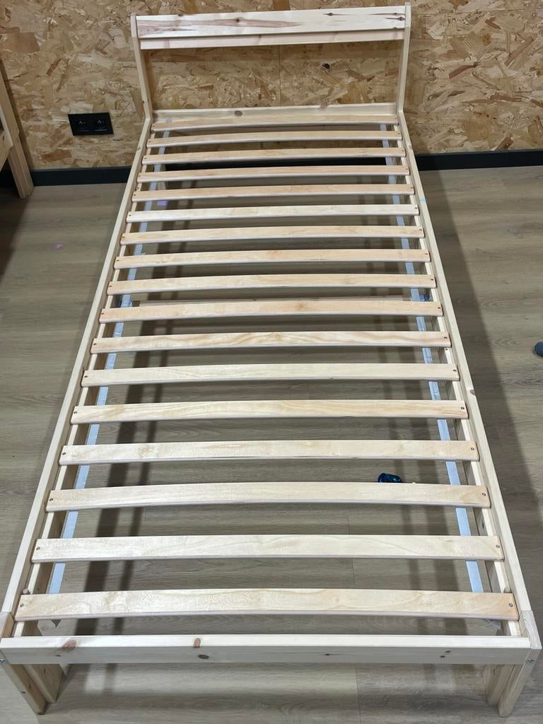 Lit ikea 90x200, Enlèvement, Utilisé, Une personne