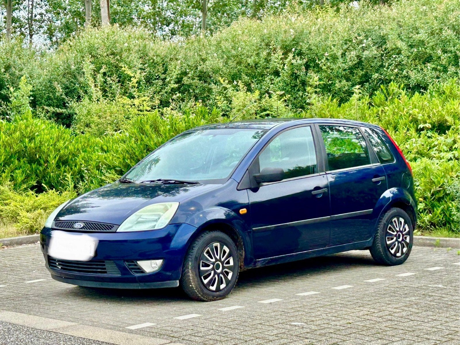 Ford fiesta 2003 1.4 TDCI Diesel Aevec  Controle E Carpass, 4 deurs, Blauw, Particulier, Adaptieve lichten
