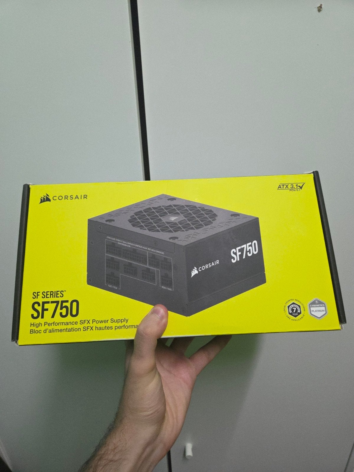 Corsair sf750 sfx power supply, Computers en Software, Interne voedingen, Zo goed als nieuw, Ophalen