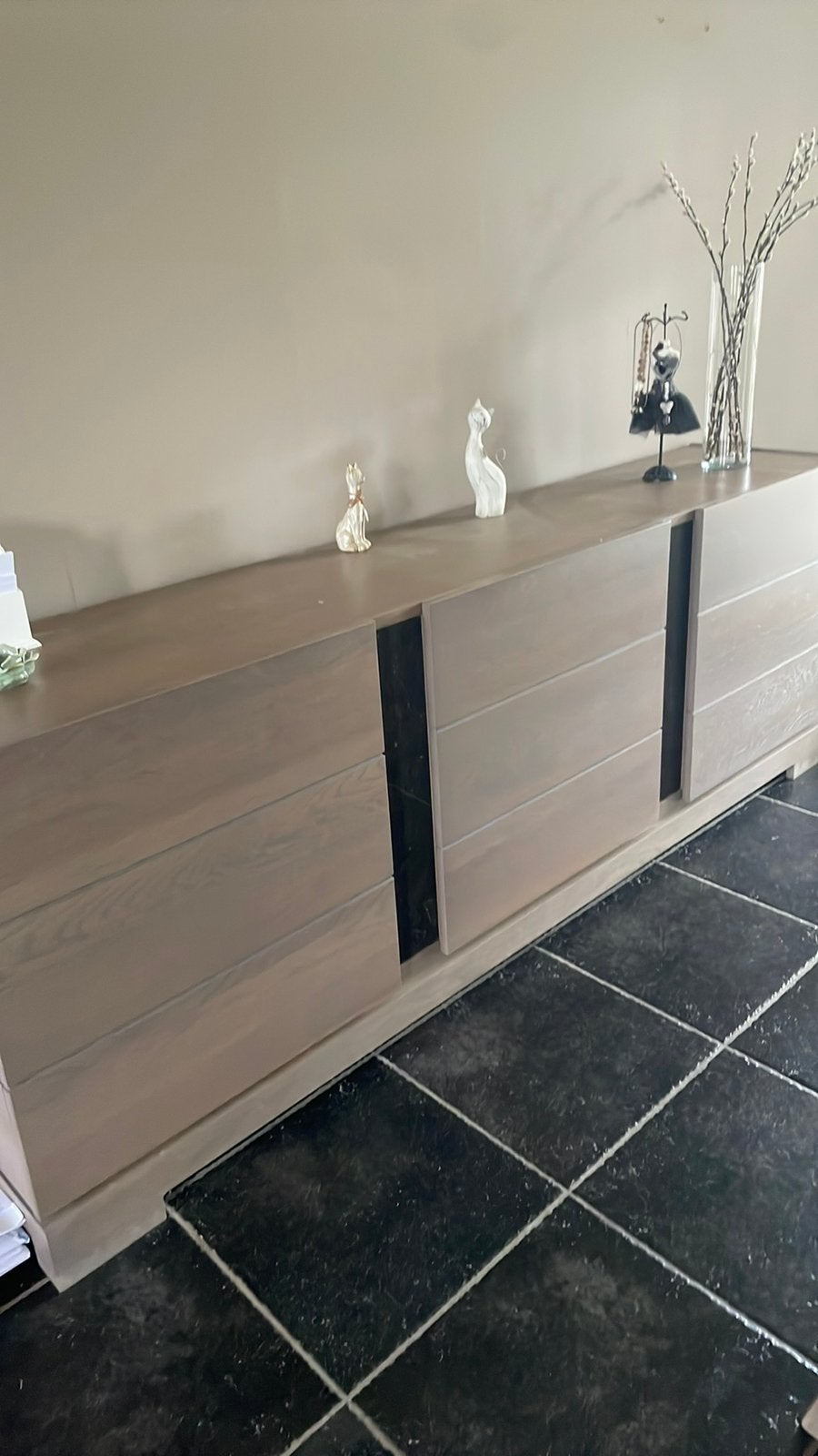 Licht eikenkleur dressoir, Huis en Inrichting, Kasten | Dressoirs, Ophalen, Zo goed als nieuw