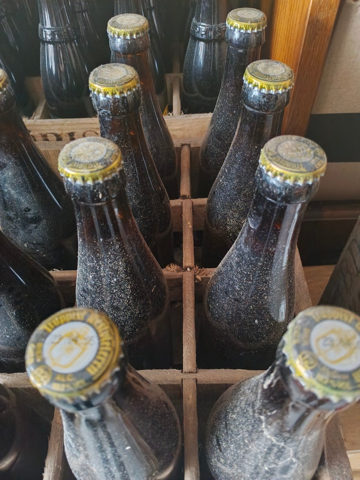 8 flesjes trappist Westvleteren 12 , 23/04/2005, Collections, Enlèvement, Bouteille(s), Autres marques