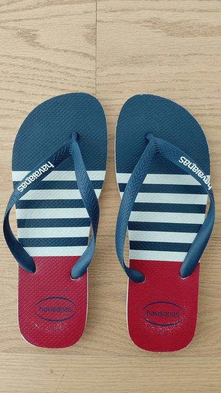 Havaianas - Zwimsandalen/Top Nautical/45-46, Blauw, Havaianas, Zo goed als nieuw, Ophalen