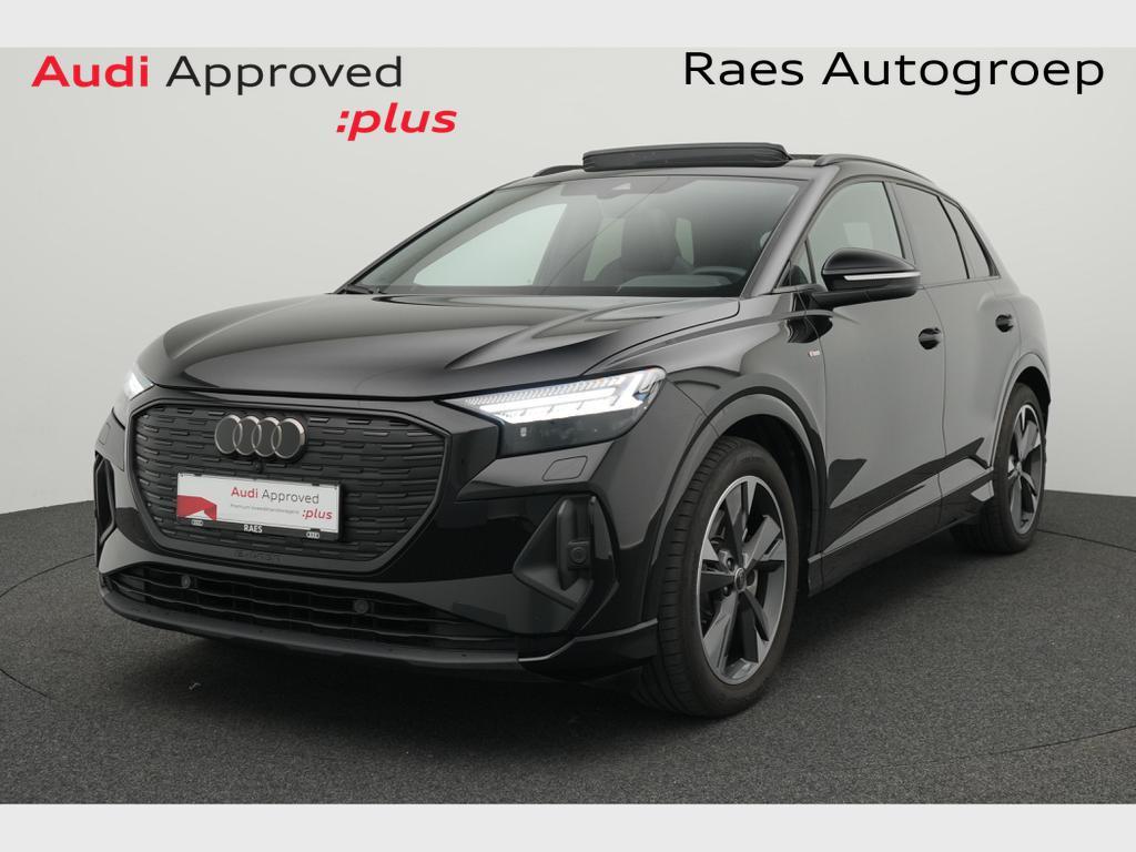 Audi Q4 e-tron Q4 e-Tron 82 kWh 45 Corporate S, Automaat, Airbags, Zwart, Elektrisch