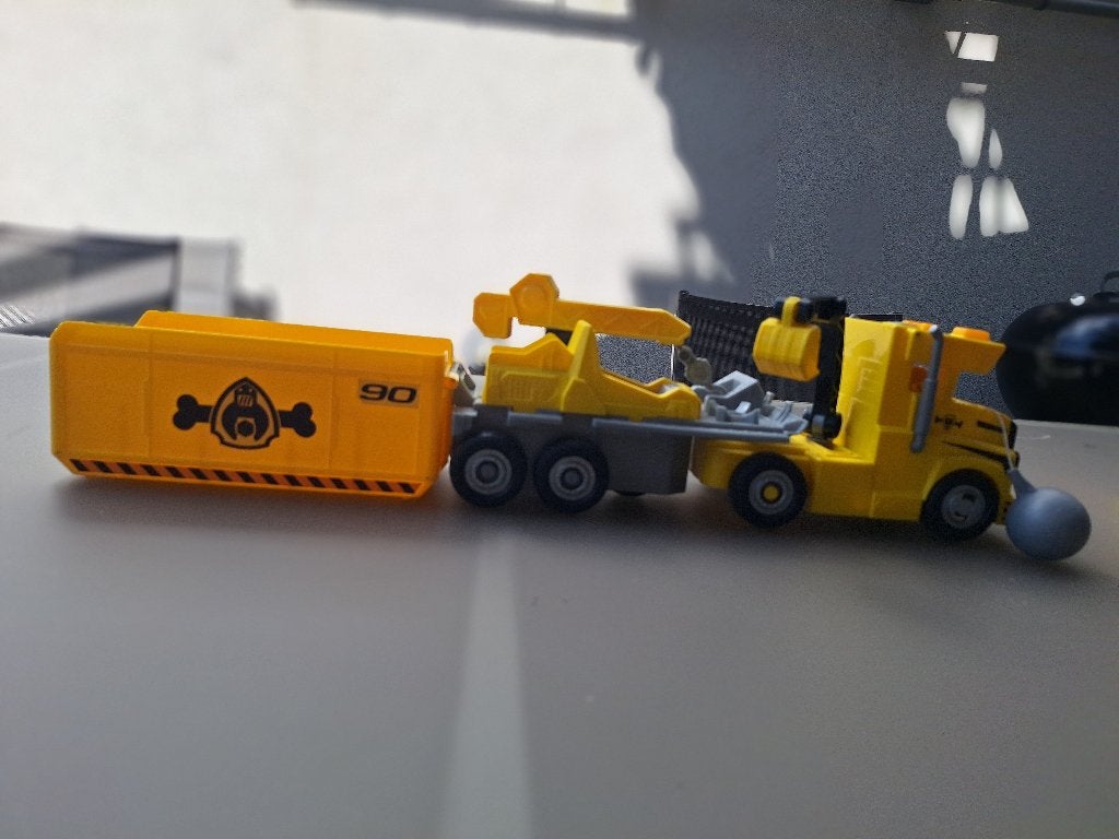 Paw Patrol Big truck Rubble, Ophalen of Verzenden, Gebruikt