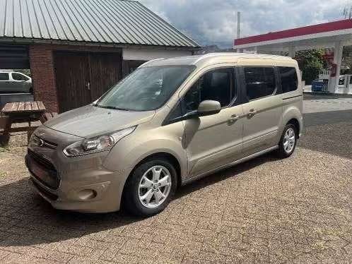 ford GRAND tourneo connect 1.5 tdci /AUTOMAAT/euro 6b, Bruin, Dealer onderhouden, Te koop, 1499 cc