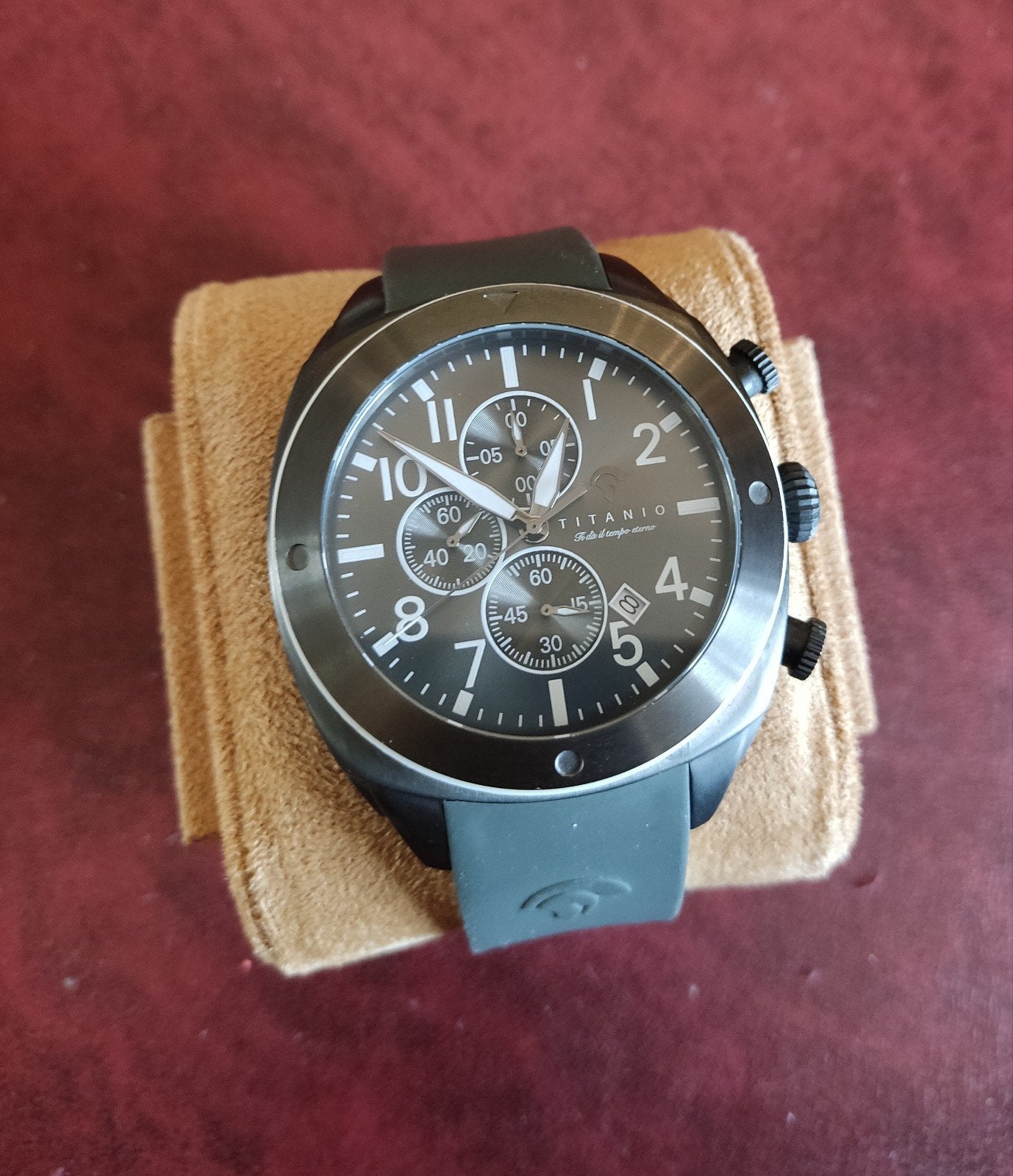 Montre en titane Titanio Imperiale, Autres marques, Enlèvement ou Envoi, Comme neuf, Autres matériaux