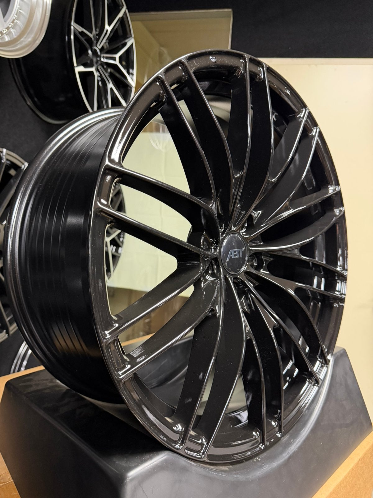 19 inch velgen voor Audi ABT look 5x112 A3 A4 A6 Q2 S3 VW Go, Neuf, Enlèvement ou Envoi, Véhicule de tourisme, 19 pouces