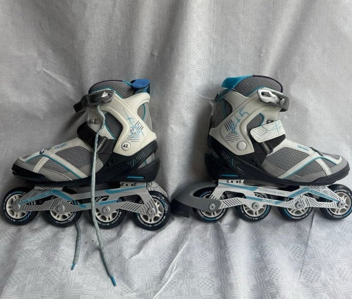 Oxelo Fit 5 inline skates maat 42 – nooit gebruikt, Ophalen, Nieuw, Bescherming