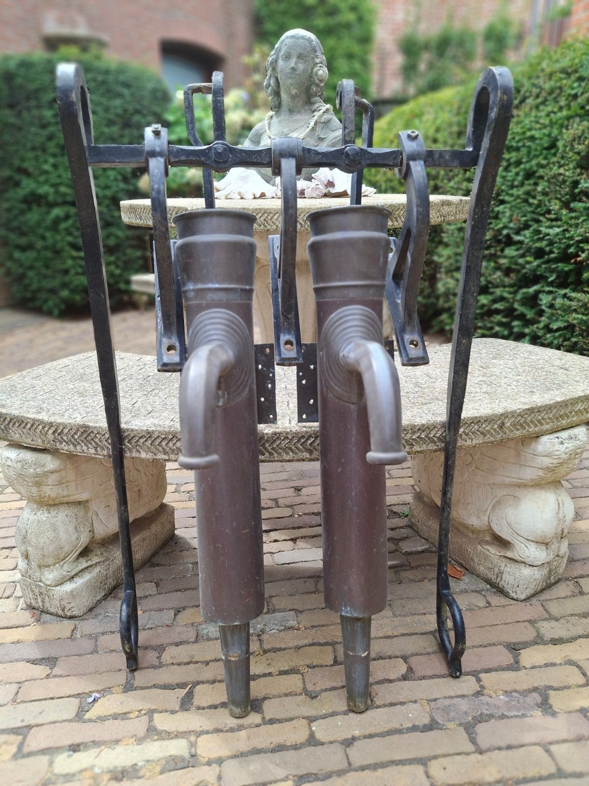 Set rood koperen pompen., Ophalen, Koper