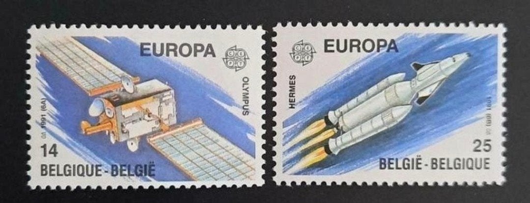 Belgique : COB 2406/07 ** Europe 1991., Timbres & Monnaies, Sans timbre, Neuf, Enlèvement ou Envoi, Timbre-poste