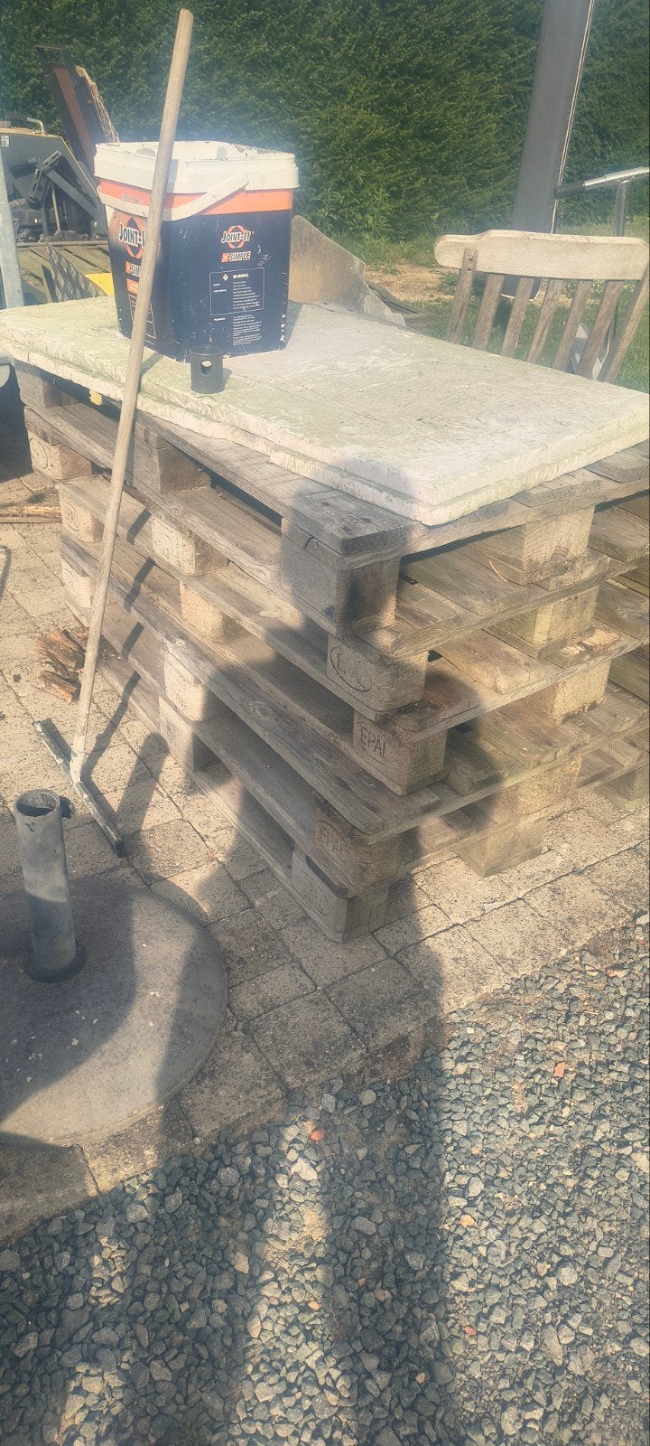 gratis euro palletten, Doe-het-zelf en Bouw, Hout en Planken, Ophalen