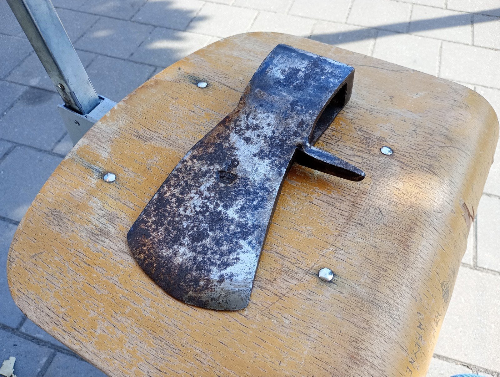 Hache lourde « gebr. Panneau », Jardin & Terrasse, Outils à main, Enlèvement ou Envoi, Hache