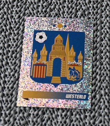 Panini Football 2011 / Embleem Westerlo, Verzamelen, Sportartikelen en Voetbal, Verzenden, Nieuw, Poster, Plaatje of Sticker