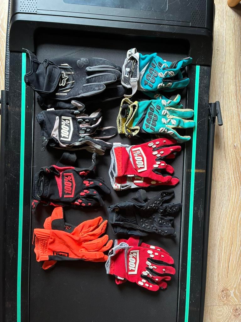 Mx - motocross - handschoenen - M, Motoren, Ophalen, Tweedehands, Heren, Handschoenen