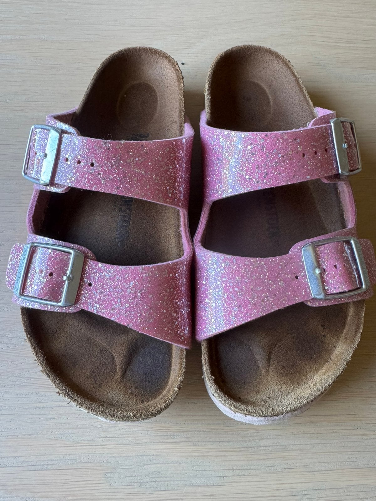 Slippers Birkenstock maat 32, Kinderen en Baby's, Kinderkleding | Schoenen en Sokken, Ophalen, Gebruikt, Meisje, Overige typen
