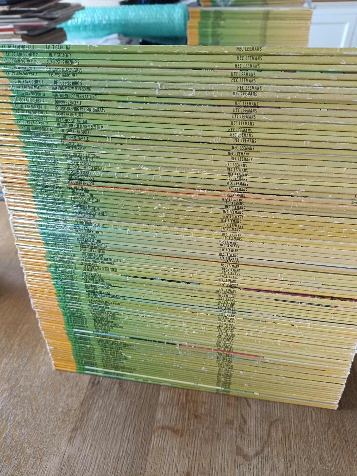 Fc de kampioenen, Boeken, Ophalen