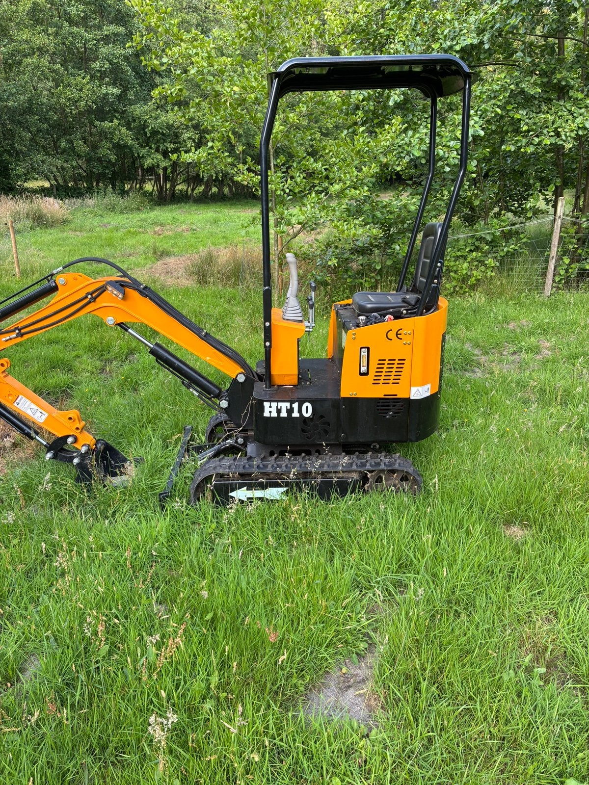 Minigraver 1 ton, Ophalen, Graafmachine