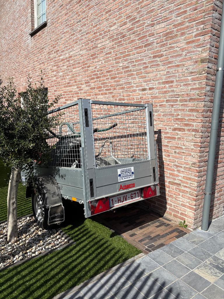 Aanhangwagen met loofrek, Auto diversen, Aanhangers en Bagagewagens, Ophalen, Nieuw