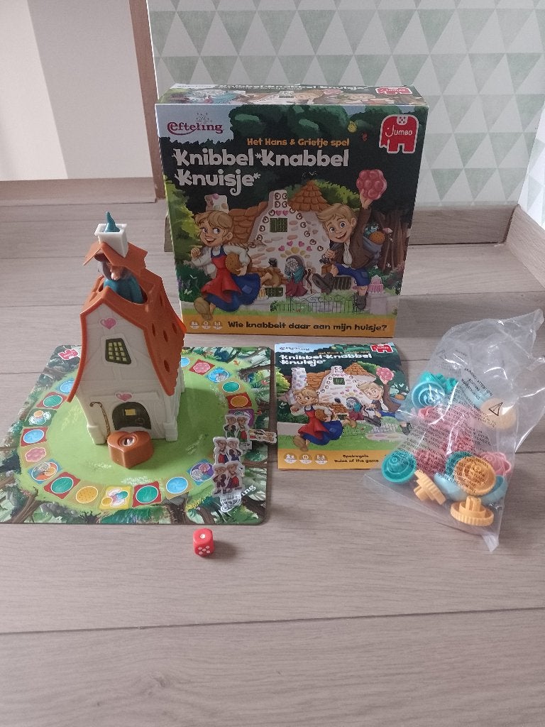 Knibbel knabbel knuisje, Ophalen, Gebruikt