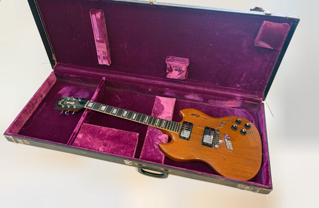 1974 Guild S-100 Naturel, Enlèvement, Utilisé, Solid body, Autres marques