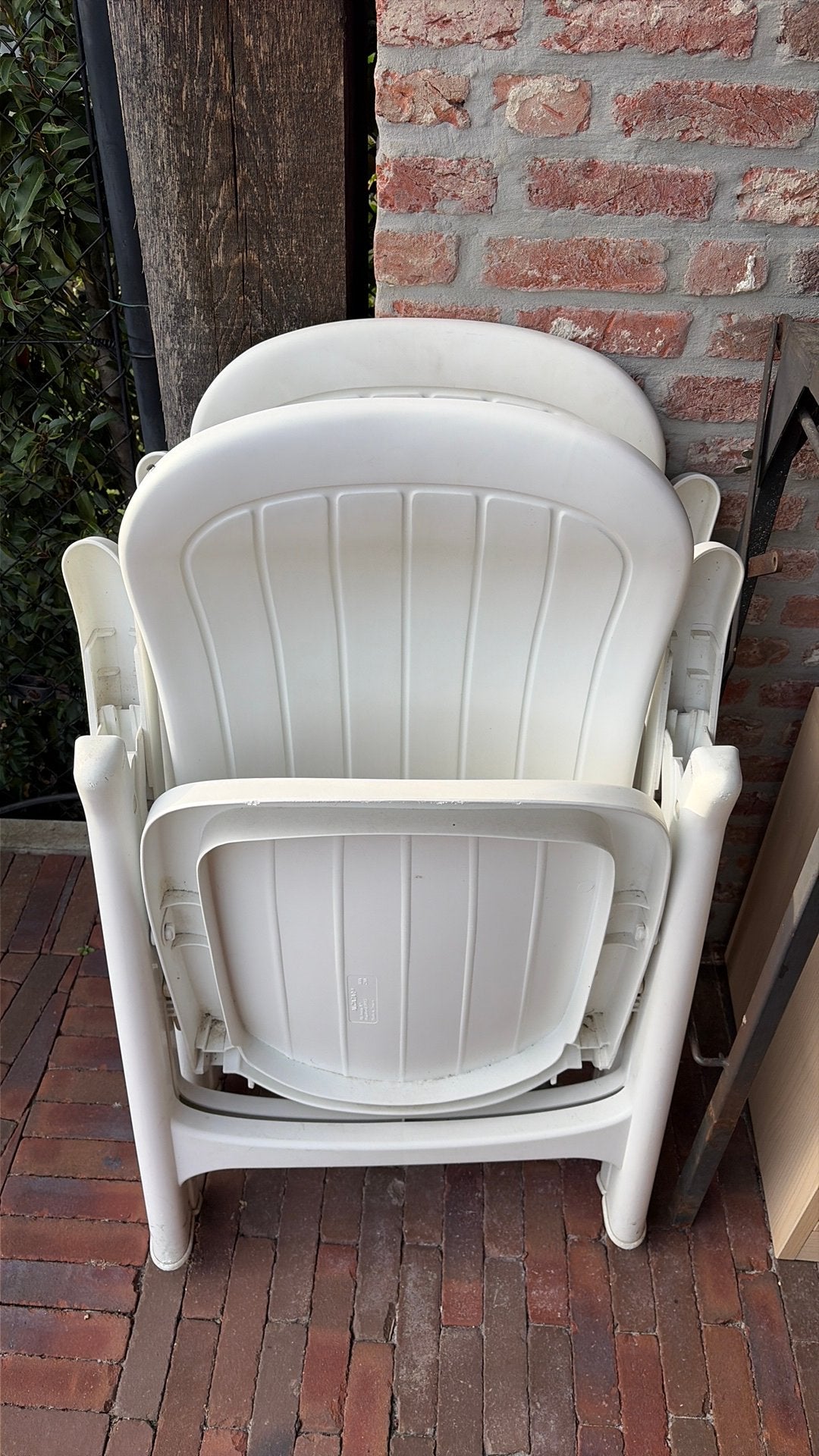 Tuinstoelen, Ophalen, Gebruikt, Kunststof, Inklapbaar