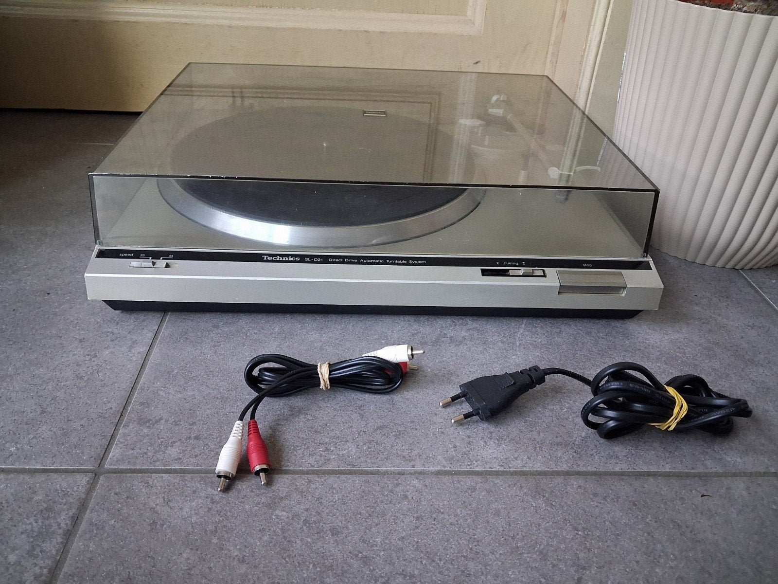 Technics SL-D21 platenspeler (zonder naald), TV, Hi-fi & Vidéo, Tourne-disques, Enlèvement, Tourne-disque, Technics