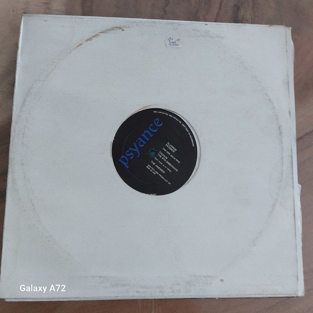 psyance the answer 12 inch maxi, Cd's en Dvd's, Vinyl | Dance en House, Gebruikt, Ophalen of Verzenden, Techno, 12 inch
