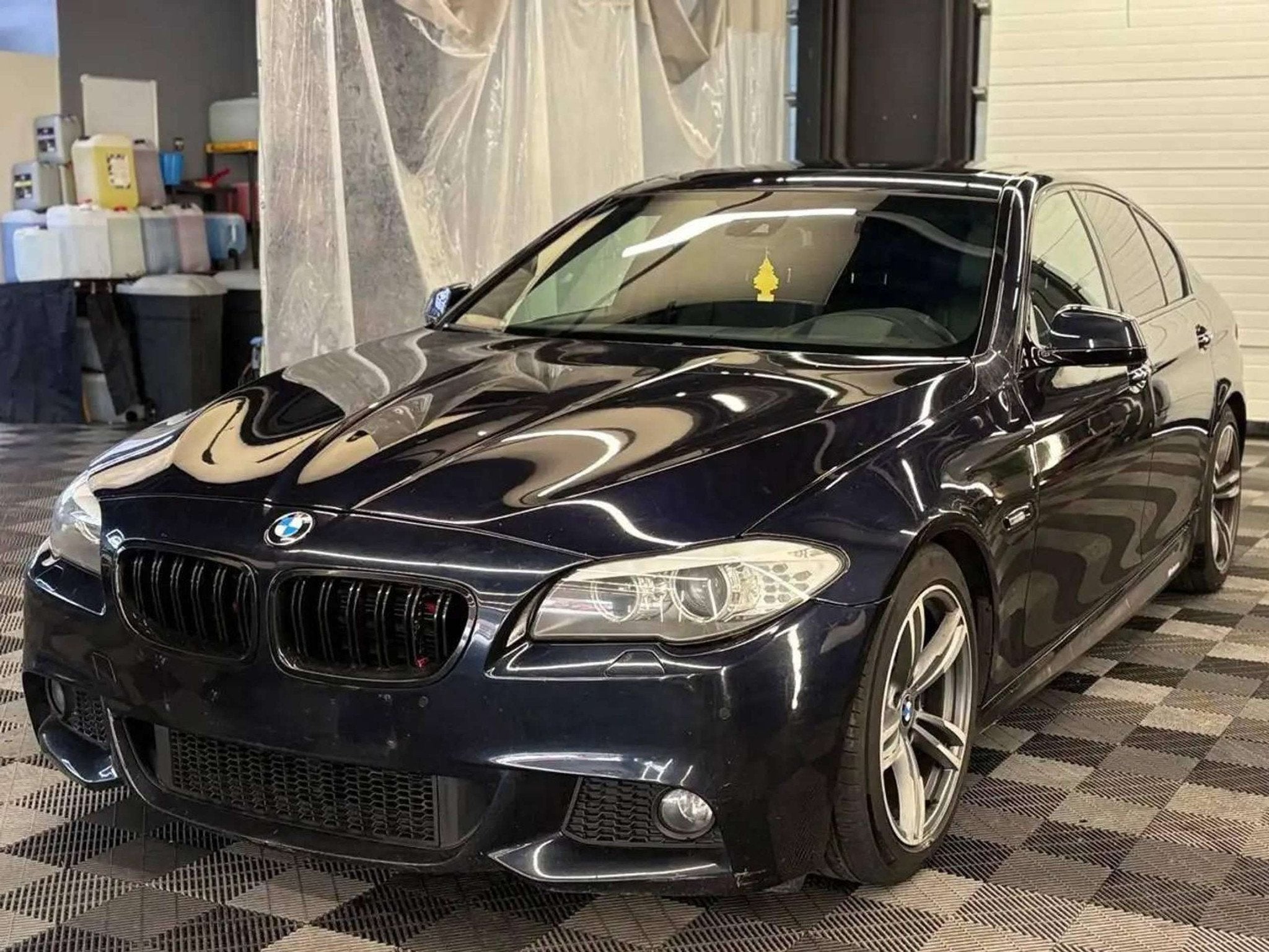 BMW 530 i benz. FULL M-PAKKET OPEN DAK AUTOMAAT, Auto's, Automaat, Euro 5, Gebruikt, Zwart