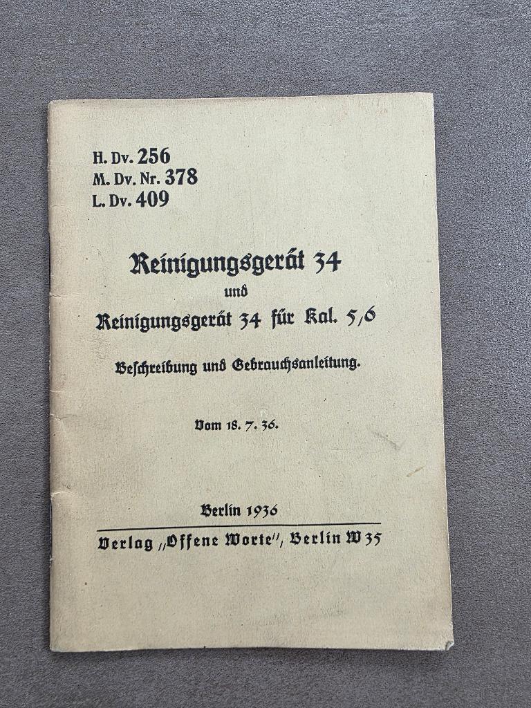 Manuel rare Reinigungsgerät 34, Collections, Enlèvement ou Envoi