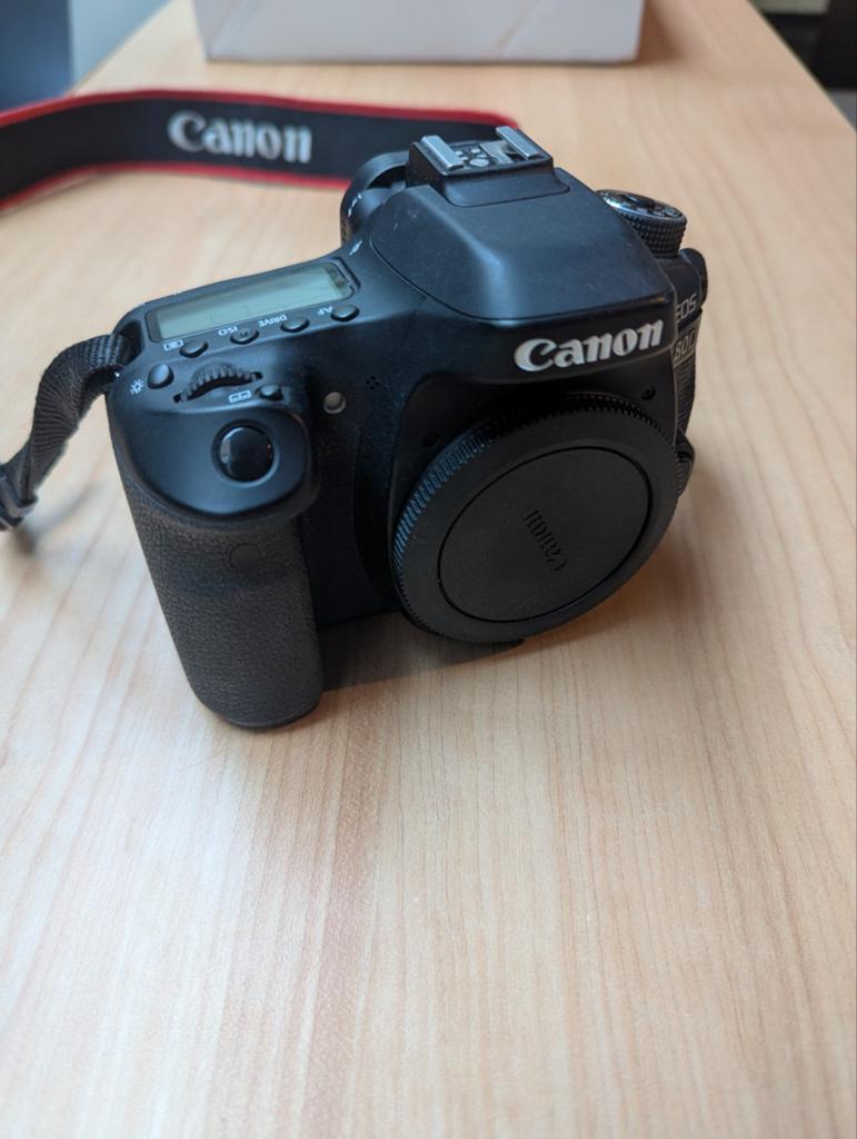 Canon EOS 80D + Kitlens 18-55mm, Gebruikt, Spiegelreflex, Canon, Ophalen of Verzenden