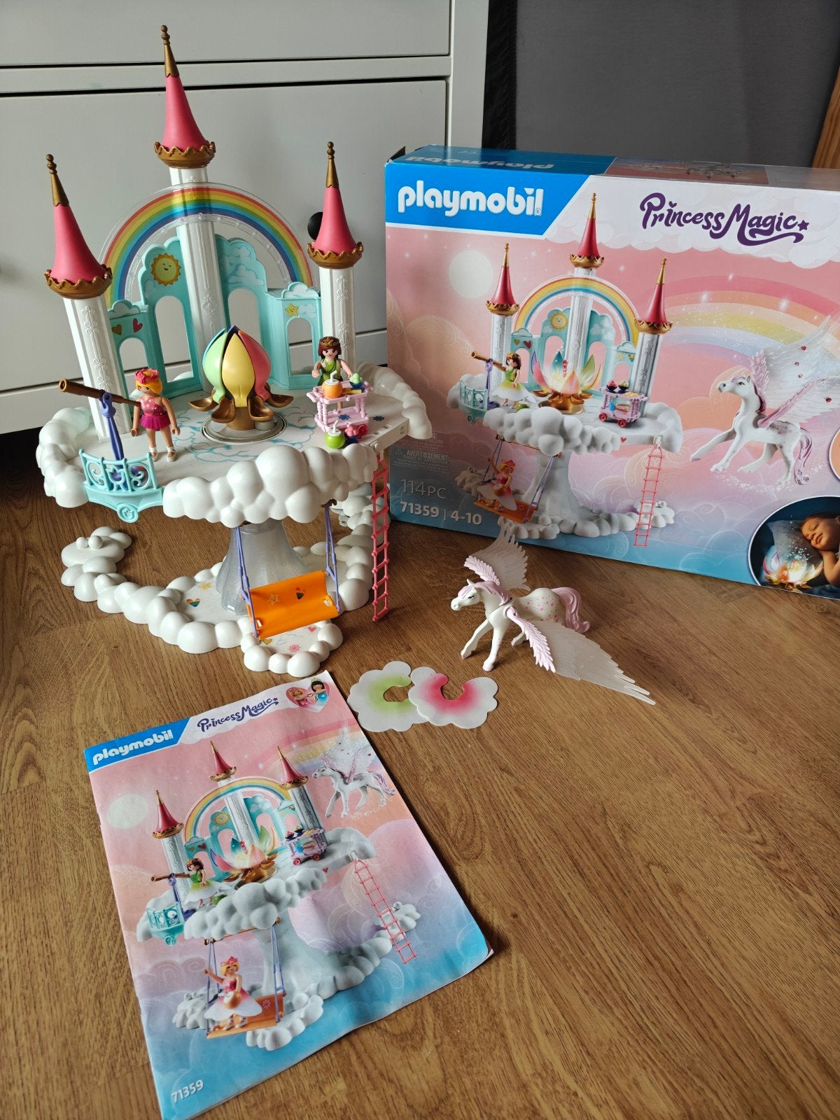 Playmobil kasteel prinses magic 71359, Kinderen en Baby's, Speelgoed | Playmobil, Gebruikt, Complete set, Kasteel/Fort, Ophalen of Verzenden