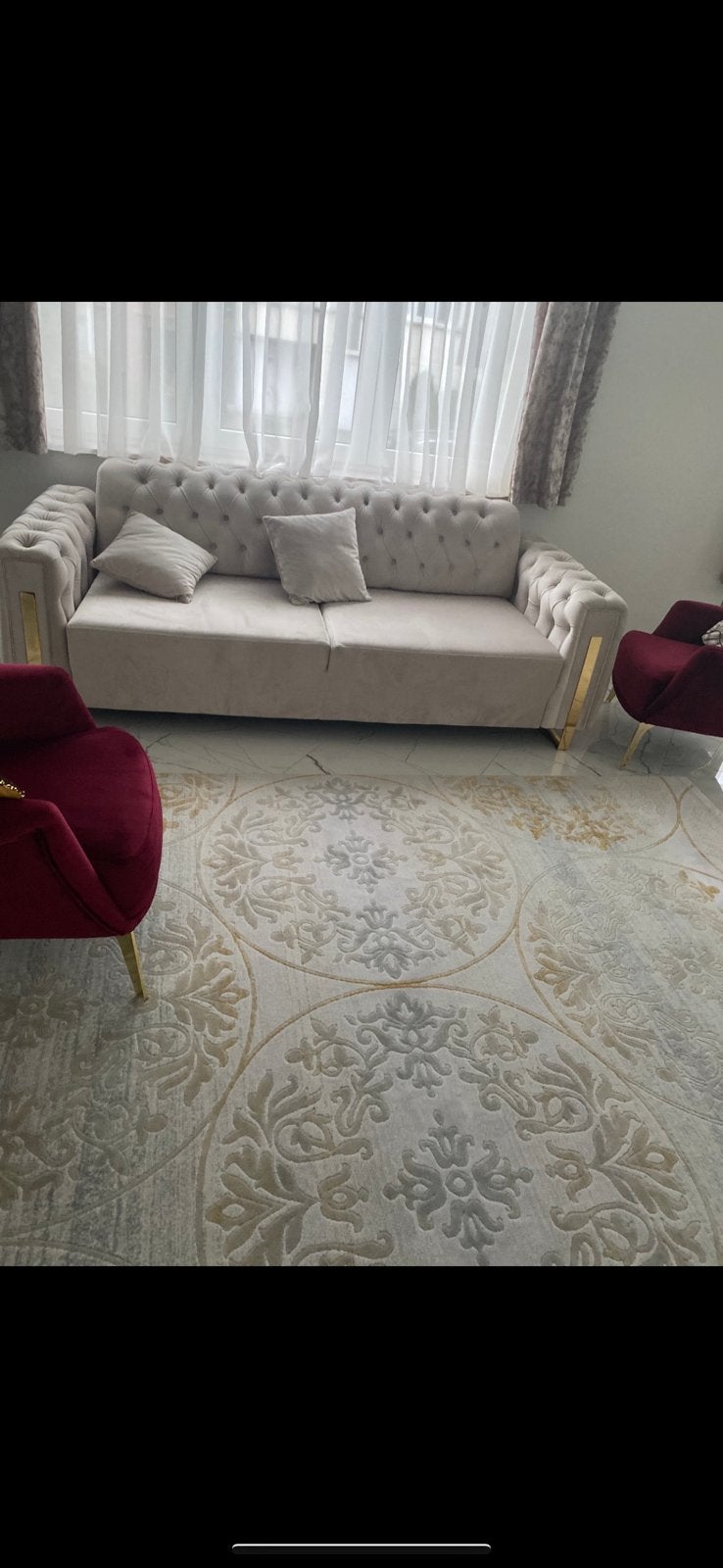 Je vends le set sallon complet pour seulement 499€, Ophalen, Zo goed als nieuw, Metaal, Classic