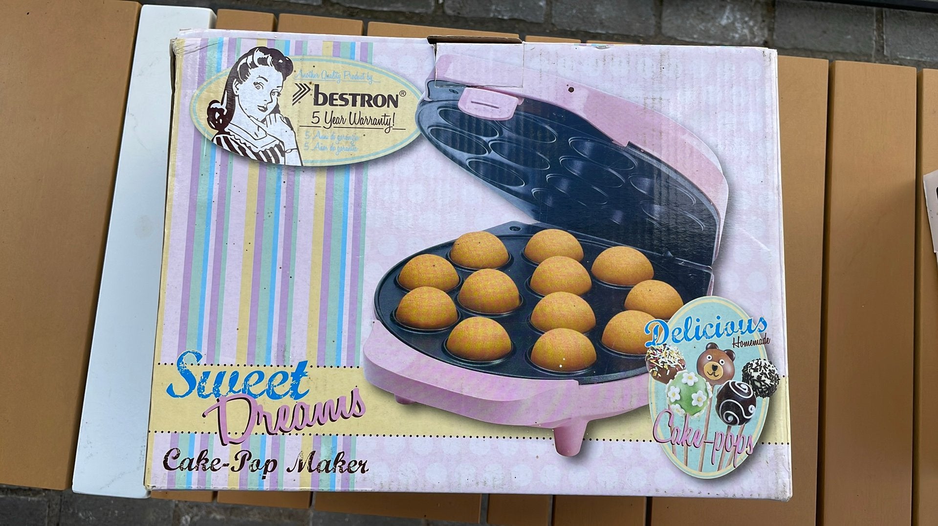 Cake bolletjes bakken, Hobby en Vrije tijd, Ophalen, Gebruikt