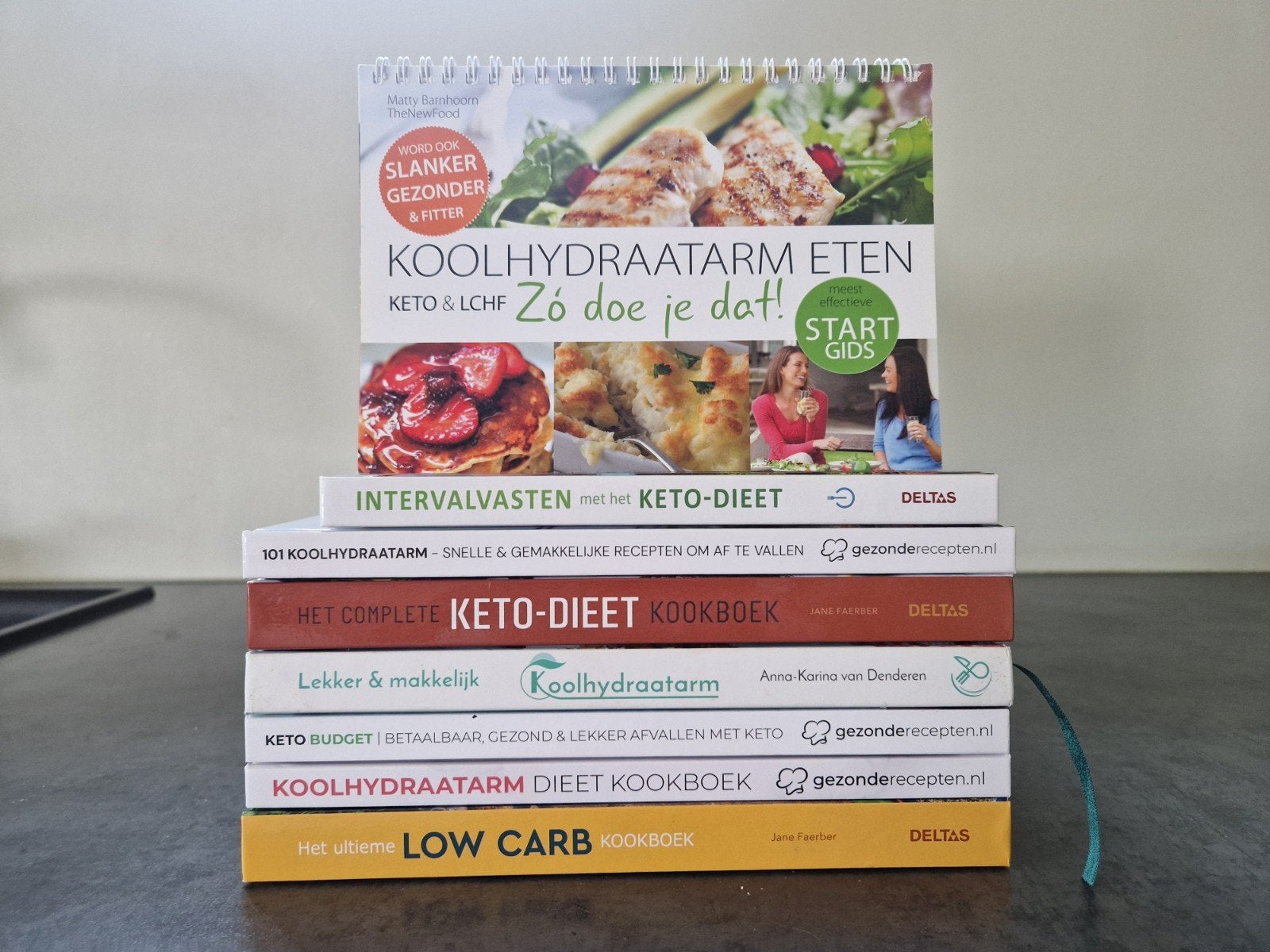 Dieetboeken, Keto en Koolhydraatarm, Boeken, Ophalen of Verzenden, Zo goed als nieuw