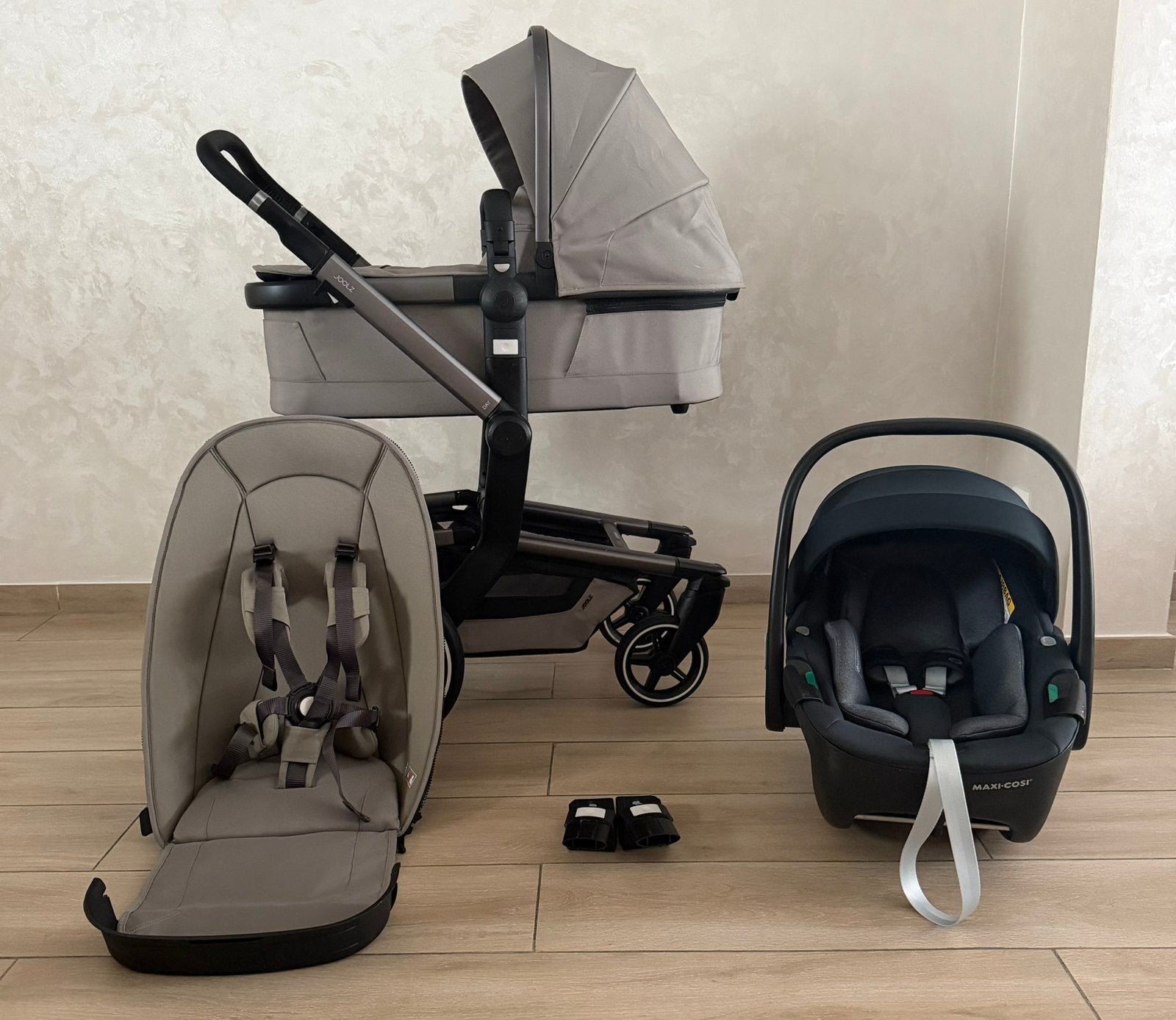 Joolz Day + Sage Green Kinderwagen 3-in-1 Complete, Babygeluk, Ophalen of Verzenden, Zo goed als nieuw, W