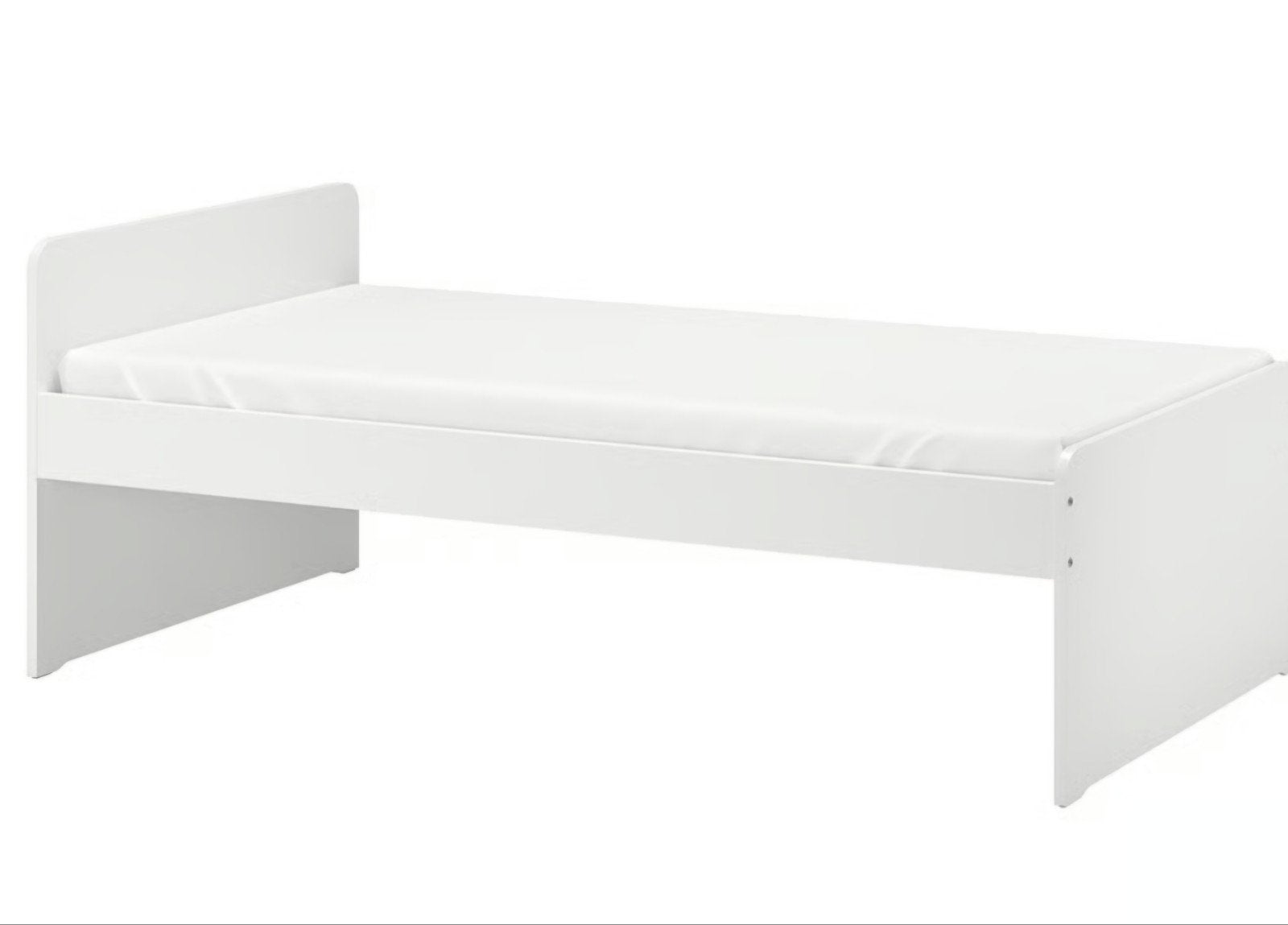 Ikea Slakt 1persoonsbed met lattenbodem, 85 à 100 cm, Sommier à lattes, Enlèvement, 180 cm ou plus