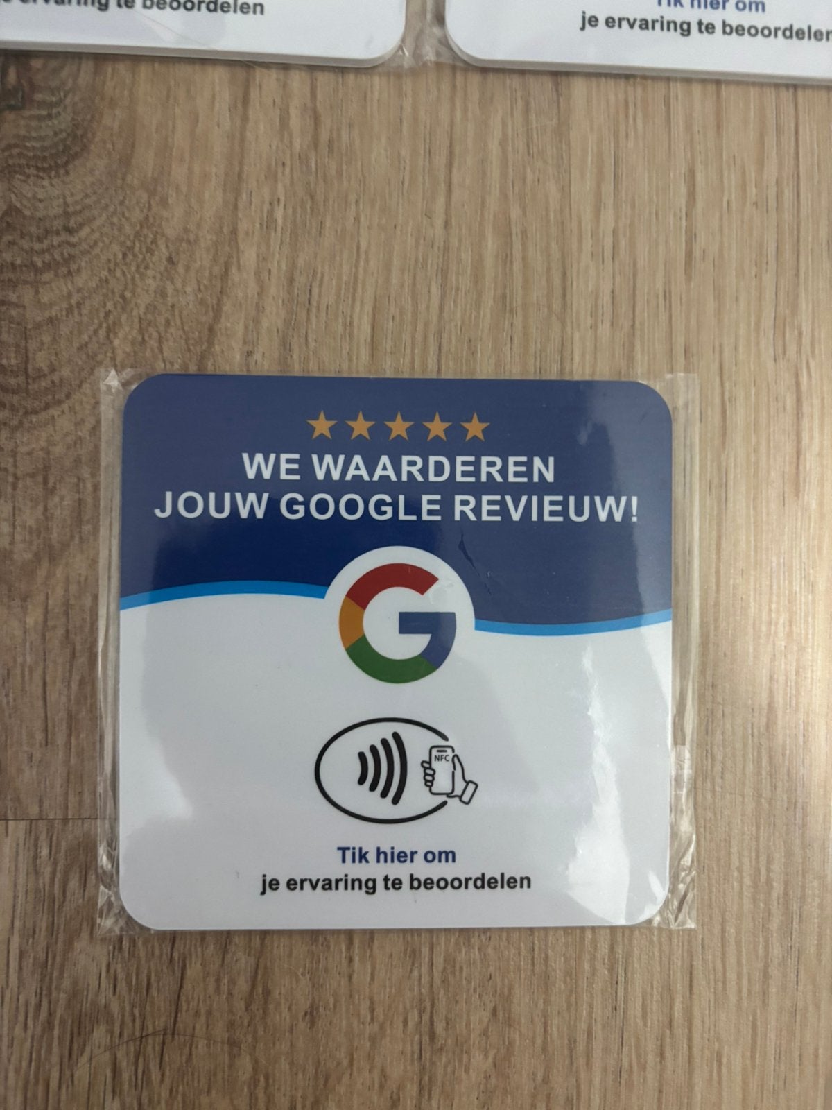 NFC google revieuw card (nederlands), Enlèvement ou Envoi