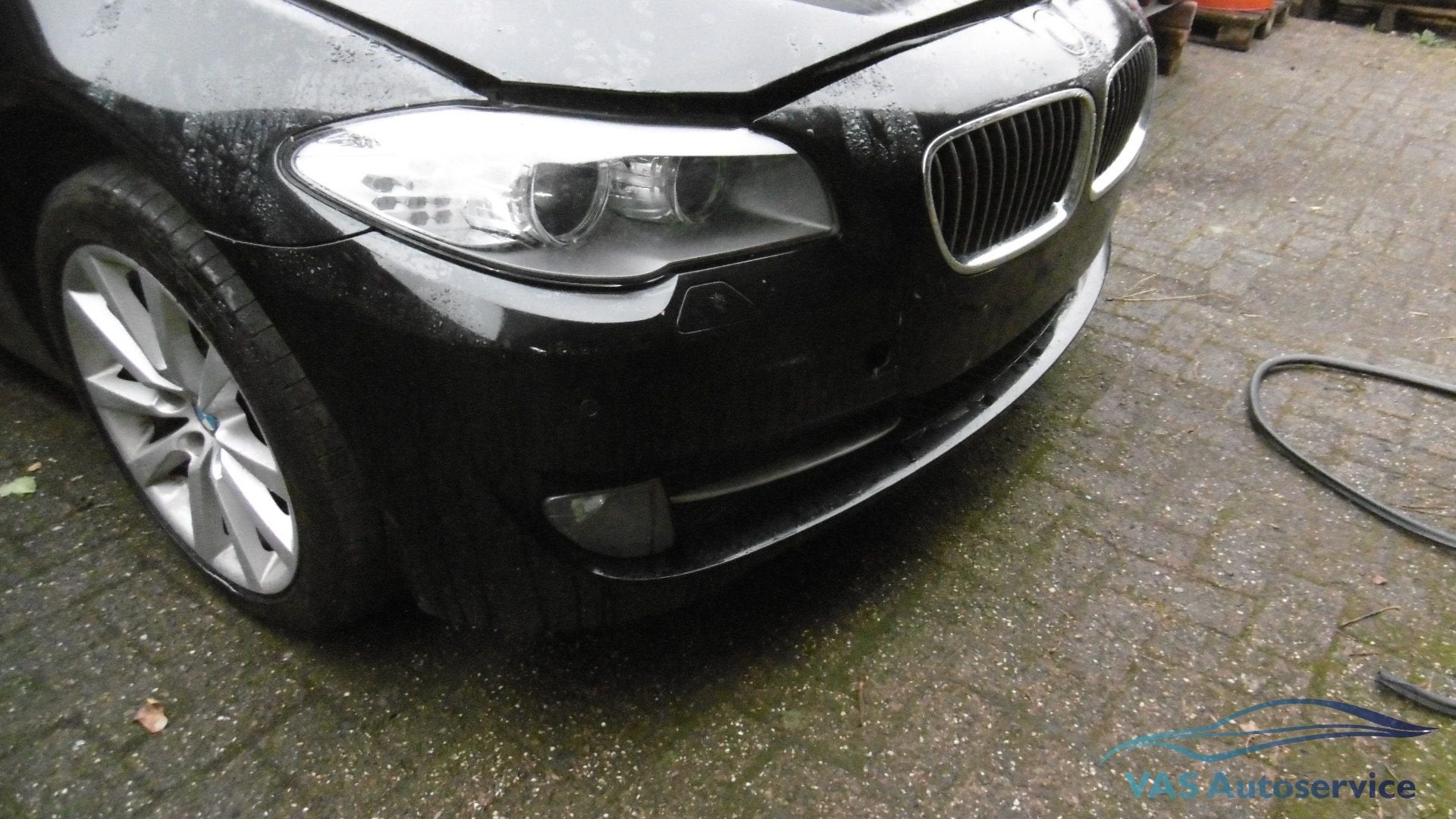Voorbumper BMW 5-serie  tot 7-2013, -, Origine de la pièce connue, Utilisé, Avant