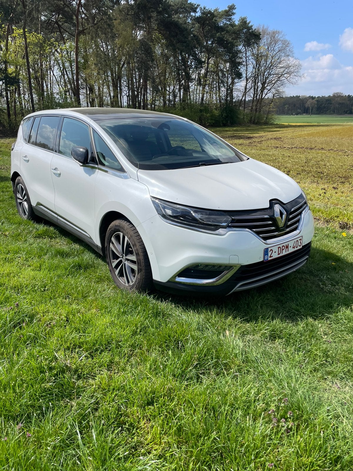 Renault Espace Paris 2.0dci - wit - 2019, Auto's, Renault, Monovolume, 4 cilinders, 2000 kg, Wit