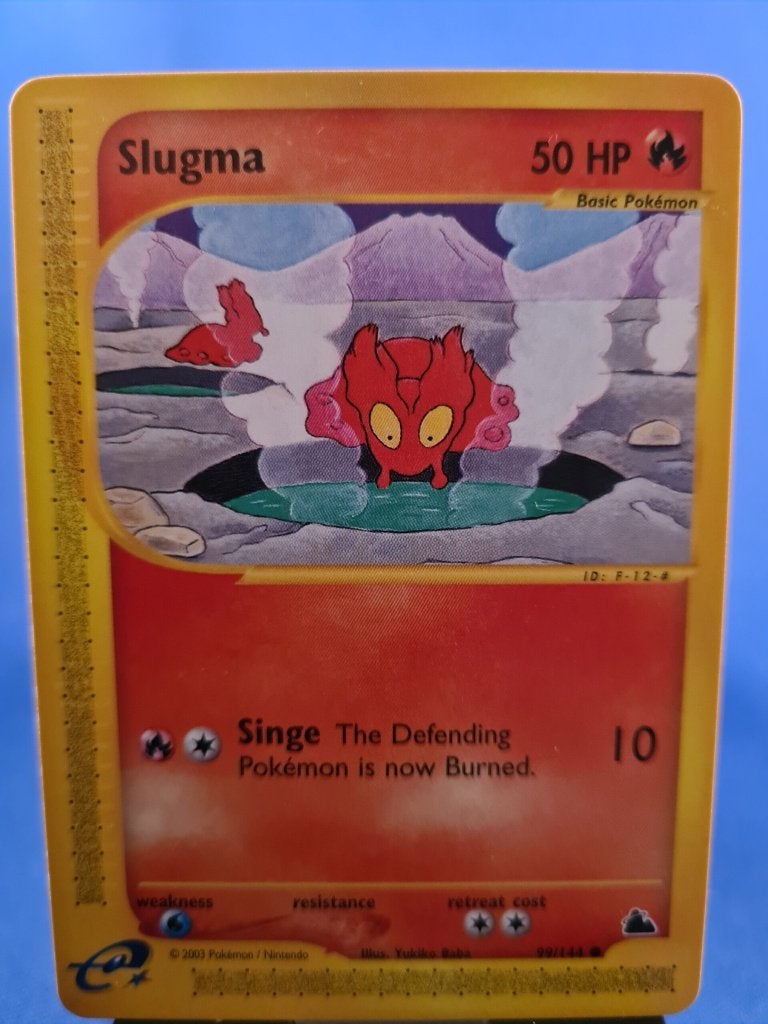 Slugma 99/144 - Skyridge, Envoi, Utilisé