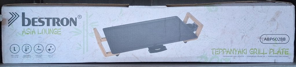 Plancha électrique Bestron neuve, Enlèvement ou Envoi, Neuf, Gril de table