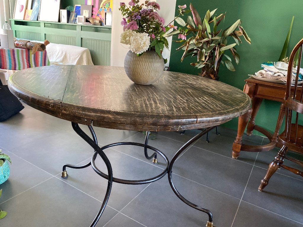 Ronde tafel, 100 à 150 cm, Quatre personnes, Rond, 100 à 150 cm