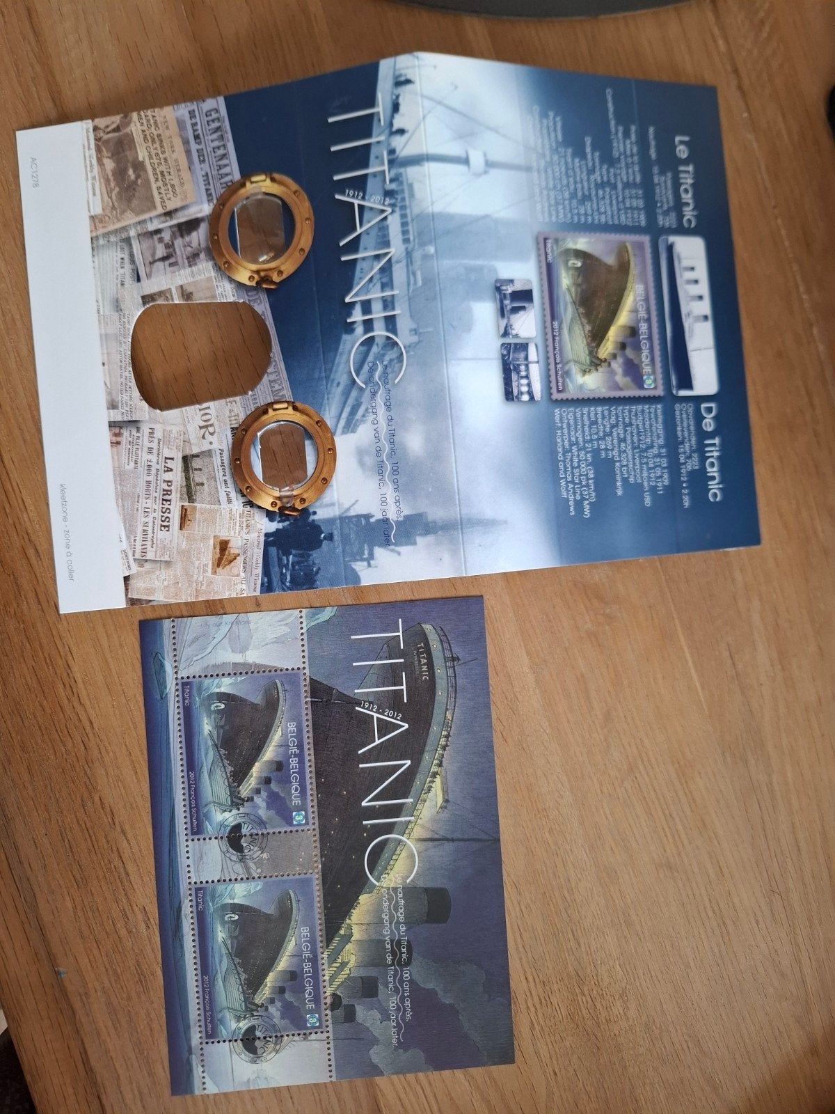 Titanic 3D, Postzegels en Munten, Ophalen of Verzenden, Postfris