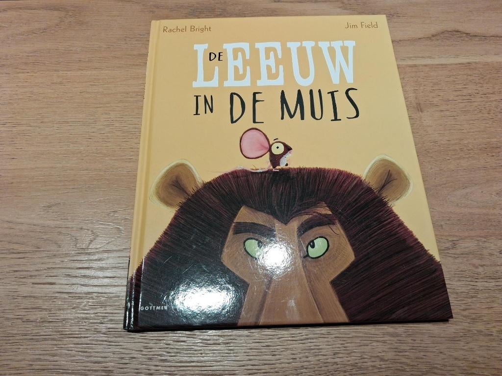 Prentenboek: "De leeuw in de muis", Ophalen of Verzenden, Gelezen, Fictie algemeen, 4 jaar